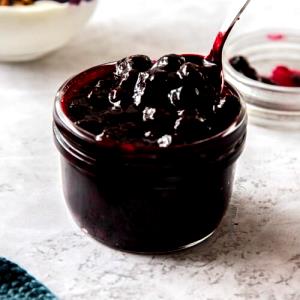 1 serving (0.49 oz) Blueberry Topping