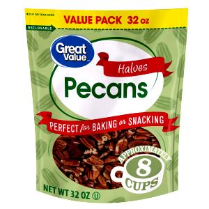 1 serving (0.49 oz) Pecan Halves Topping