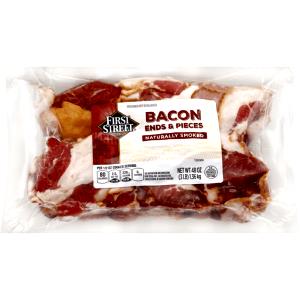 1 serving (0.5 oz) Bacon Ends & Pieces
