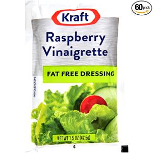 1 serving (0.75 oz) Fat-Free Raspberry Dressing (Half)