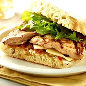 1 Serving 1/2 Fresh Rasted Turkey Breast Sandwich