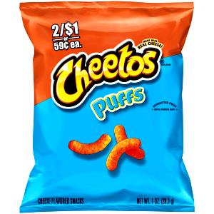 1 serving (1 oz) All Natural Cheese Puffs