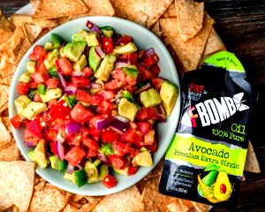1 serving (1 oz) Avocado Salsa (Hot)