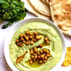 1 serving (1 oz) Cilantro Jalapeno Hummus