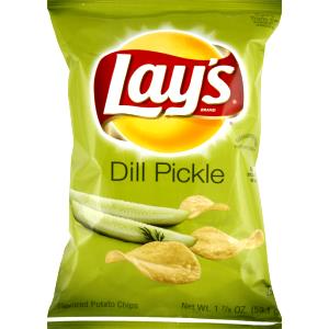 1 serving (1 oz) Dill Pickle Potato Chips
