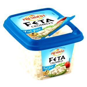 1 serving (1 oz) Fat Free Feta Cheese Crumbles