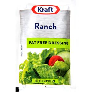 1 serving (1 oz) Fat-Free Ranch Dressing