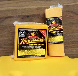 1 serving (1 oz) Horseradish Cheddar Cheese