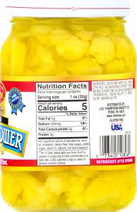 1 serving (1 oz) Mild Cauliflower