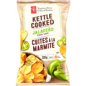 1 serving (1 oz) Old Fashioned Kettle Cooked Jalapeno & Aged Cheddar Potato Chips