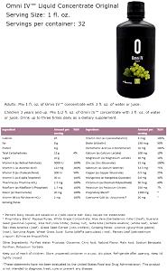 1 serving (1 oz) Omni IV