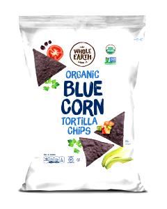 1 serving (1 oz) Organic Blue Corn Tortilla Chips