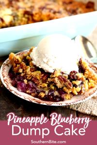 1 serving (1 oz) Pineapple Blueberry Cobbler