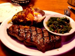 1 serving (1 oz) Prime NY Strip Steak