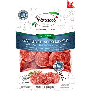 1 serving (1 oz) Sopressata