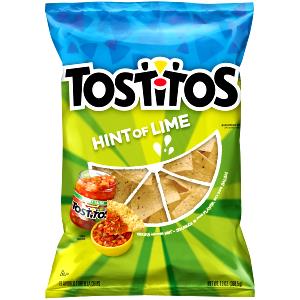 1 serving (1 oz) Tortilla Chips - Island Lime