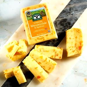 1 serving (1 oz) Wensleydale with Apricots