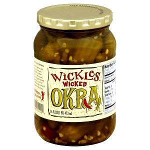 1 serving (1 oz) Wicked Okra