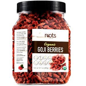 1 serving (1 oz) Yogurt Goji Berries