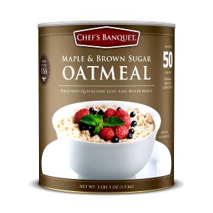 1 serving (10 oz) Maple Oatmeal (Regular)