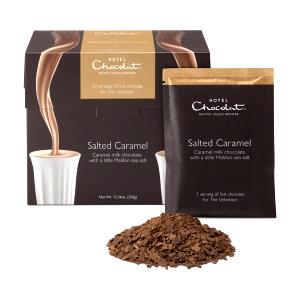 1 serving (10 oz) Salted Caramel Hot Chocolate (Small)