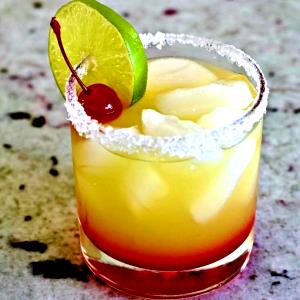 1 serving (10 oz) Tropical Sunrise Margarita