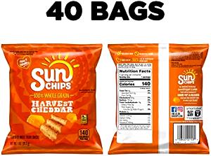 1 Serving 100 Calorie Pack Multigrain Southwestern Cheddar Sunflower Chips