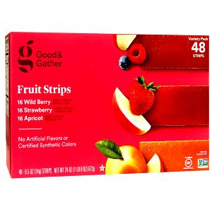 1 Serving 100% Fruit Strip - Wildberry