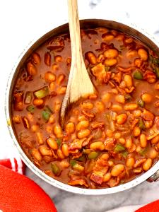 1 serving (100 g) BBQ Baked Beans