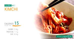 1 serving (100 g) Kimchi