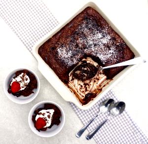 1 serving (100 g) Mexican Chocolate Pudding Cake