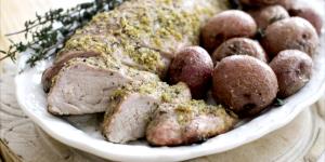 1 serving (100 g) Primrose Applewood Lemon Pepper Seasoned Pork Tenderloin