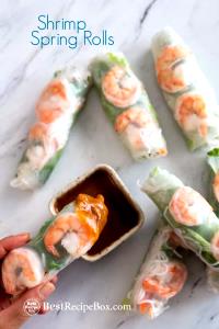 1 serving (100 g) Shrimp Spring Roll