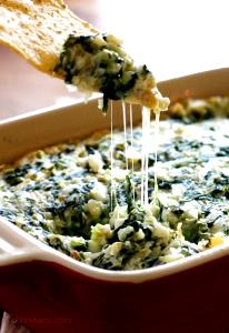 1 serving (100 g) Spinach Artichoke Dip
