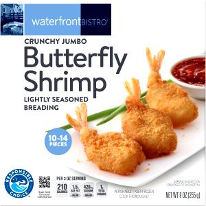 1 serving (102 g) Butterfly Shrimp