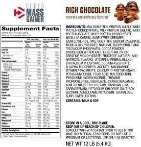 1 serving (105.2 g) Mass Gainer