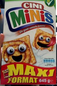 1 serving (108 g) Cini-minis (4 Minis)