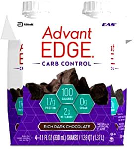 1 serving (11 oz) AdvantEDGE Carb Control Shake - Rich Dark Chocolate