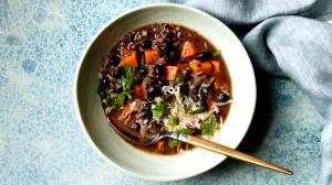 1 serving (11 oz) Black Bean and Sweet Potato Stew (1500)