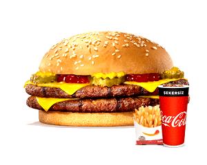 1 serving (112 g) Double Burger