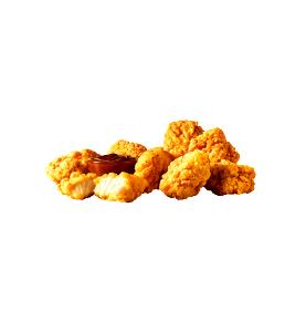 1 serving (113 g) Jumbo Popcorn Chicken (Snack)