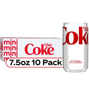 1 serving (11.3 oz) Diet Coke (Small)