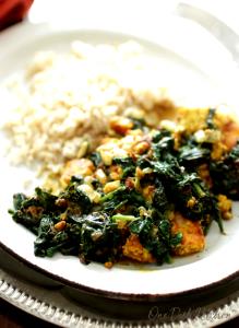 1 serving (114 g) Saag Paneer