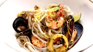 1 serving (1149 g) Linguine Di Mare