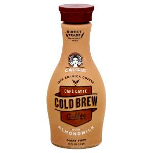 1 serving (12 oz) Almond Milk Cold Brew Coffee