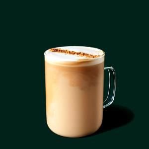 1 serving (12 oz) Caffe Latte with Coconut Milk (Tall)