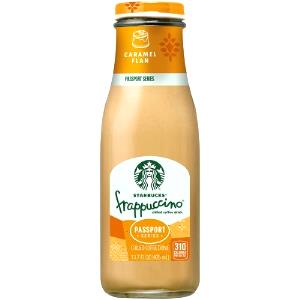 1 serving (12 oz) Caramel Flan Frappuccino (Tall)