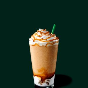 1 serving (12 oz) Caramel Ribbon Crunch Frappuccino (Tall)