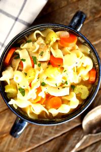 1 serving (12 oz) Chicken Noodle Soup (Medium)