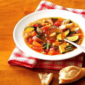 1 serving (12 oz) Creole Vegetable Soup (Regular)